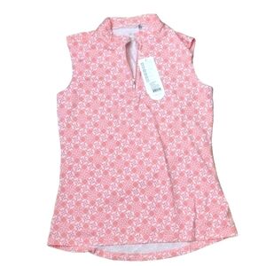 NIVO blush leto Nick golf top size small